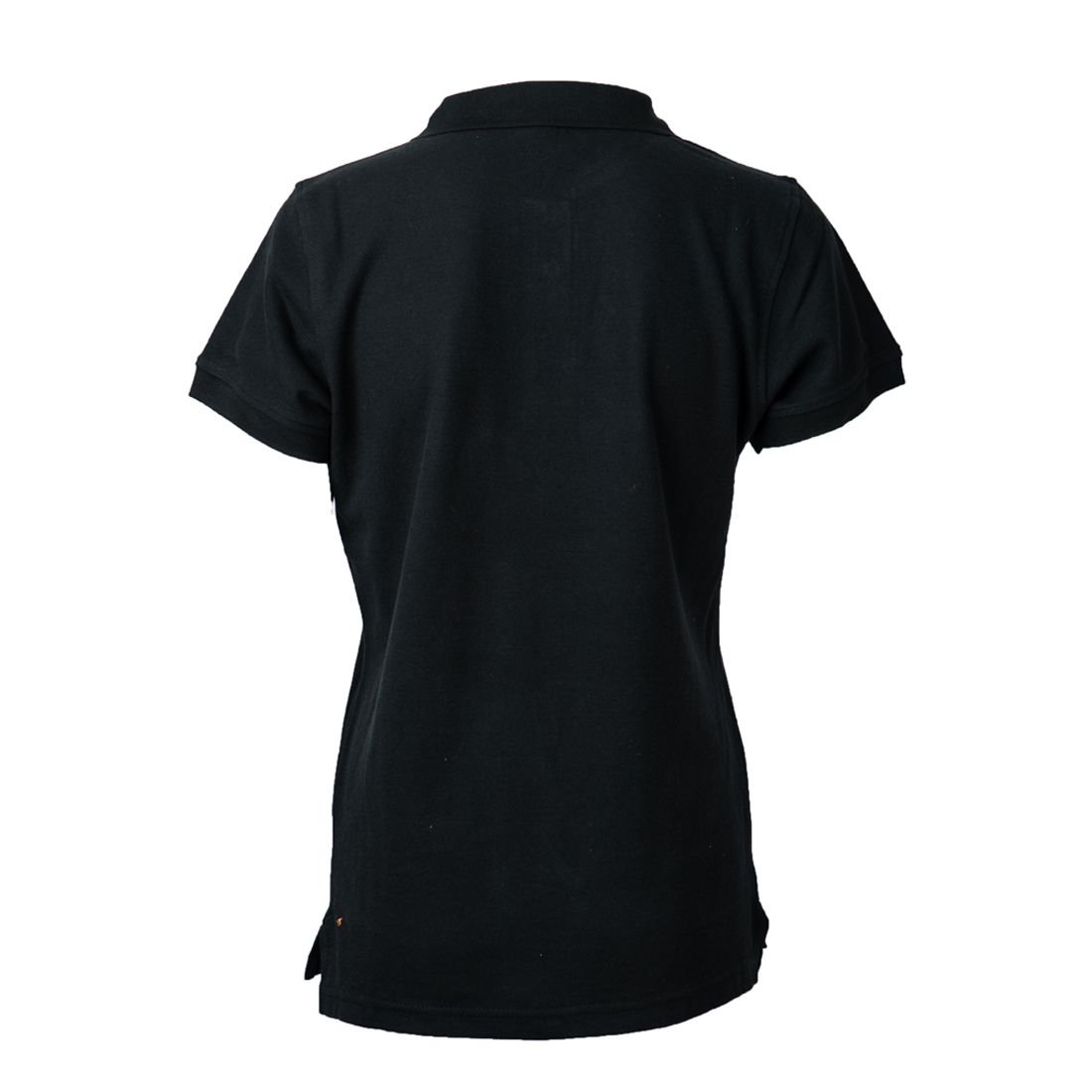 POLERA PIQUÉ MUJER NEGRA M/C | YOUniforms